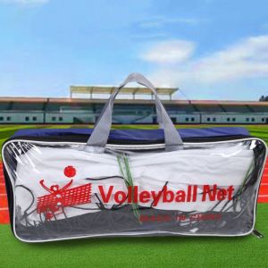 DFGFIN ติดตั้งง่าย ตาข่ายวอลเลย์บอล 9.51เมตร ขนาดมาตรฐาน ตาข่ายกีฬา คุณภาพสูง วัสดุที่ทนทาน ฝึกฝนอุปกรณ์ สนามหลังบ้าน