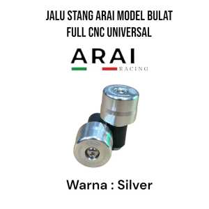 jalu stang ARAI bandul stang motor ARAI full cnc ujung stang nmax lexi pcx aerox vario mio fino dll semua motor bisa atlantis
