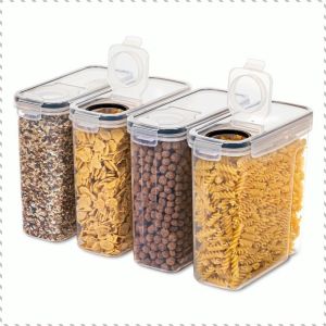 กล่องเก็บของ การจัดเก็บอาหาร 2 5ลิตร โปร่งใส ปิดสนิท สะดวกและประหยัดแรงงาน มัลติฟังก์ชั่น ทนทาน