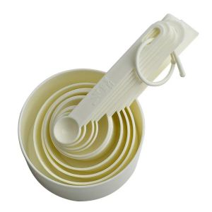 10Pcs/set Measuring Spoons Cup Multipurpose Measuring Tool Baking Tools Plastic Flour Cup Kitchen Baking Tools