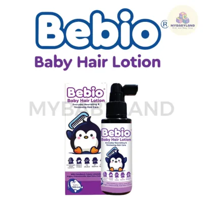 Bebio Hair Lotion | Perawatan Menebalkan Rambut Bayi | Lotion Rambut Untuk Bayi & Anak | 100ml