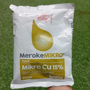Pupuk Mikro Meroke Cu 15% 500gram