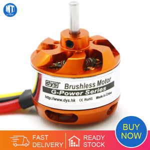 DYS D2822 Brushless Motor 1100KV 1450KV 1800KV 2600KV 2-3S For RC Aircraft Plane Multi-copter Brushless Outrunner Motor