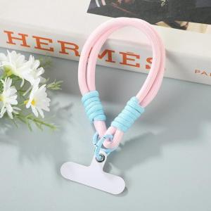 HBESTY Cute Candy Colors Phone Chain Cellphone Strap Anti-lost Lanyard Summer Chain Jewelry Phone Wrist Straps Hanging Rope Accessory