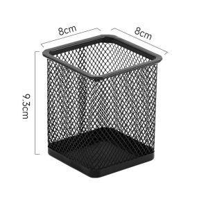 ที่ใส่ปากกา กระป๋องใส่ปากกาทรงกลม ทรงเหลี่ยม ที่ใส่เครื่องเขียนแบบเรียบ กล่องอุปกรณ์เครื่องเขียน