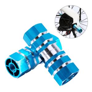 1คู่ ที่พักเท้าจักรยาน ที่วางเท้าจักรยาน อลูมิเนียมอัลลอยด์ ขนาดเล็ก คู่ละ ที่วางเท้าอลูมิเนียม สำหรับจักรยาน ที่พักเท้า โลหะผสม สำหรับจักรยานวิบาก จักรยานเสือภูเขา 2ชิ้น