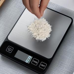 MultiUnit Kitchen Scale 10kg/22lb Weighing Scale Baking Scale for Baking and Cooking with Tare Function and LCD Screen
