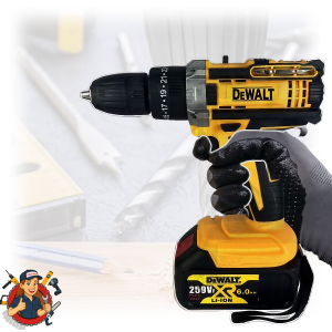 DEWALT DCD791 ว่านปืนพก 18V 6.0Ah ลิเธียมไร้แปรงถ่าน สว่านไฟฟ้าแบบชาร์จได้ มัลติฟังก์ชั่น สว่านไขควงไฟฟ้า สำหรับมืออาชีพ รับประกันของแท้ 2024