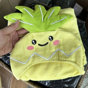 KHĂN CHOÀNG HÌNH TRÁI DỨA CHO BÉ 50CMx50CM