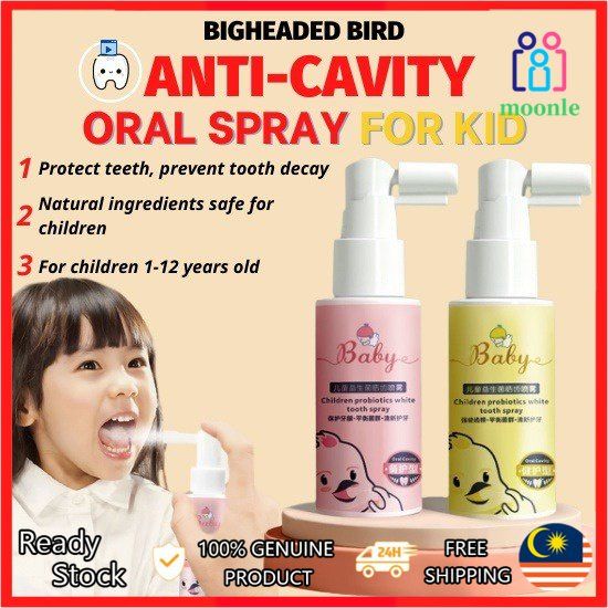 Baby Oral Spray Anti Cavity for Kid Baby Tooth Cleaning Toothache