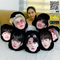 BTS SUGA Face Pillow with FREEbies. 