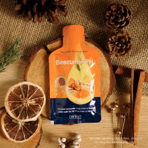 Tinh Chất Nghệ Curcumin Bescumin PN 10 Gói X 20ml – Novasol Tía Tô Dạng Nước Hỗ Trợ Dạ Dày