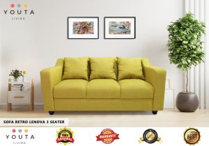 SOFA RETRO LENOVA 3 SEATER