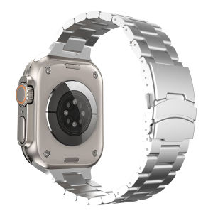 YALILAI Titanium Strap for Apple Watch 49mm 46mm 45mm 44mm 42mm 41mm 40mm 38mm Men & Women Luxury Titanium Metal Business Replaceable Band for Apple iWatch Ultra 3/2 Series 11 10 9 8 SE 7 6 5 4 3 2 1