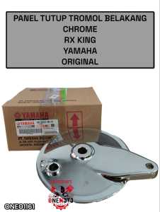 PANEL TUTUP TROMOL BELAKANG CHROME RX KING YAMAHA ORIGINAL