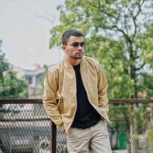 BAPIN Jaket Deluxe Bomber Light Cream