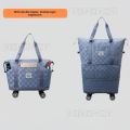 💖SG local stock 💖Travel bag with wheels/Travel bagpack/Luggage bag/Duffle bag/Foldable tote bag waterproof with wheel. 