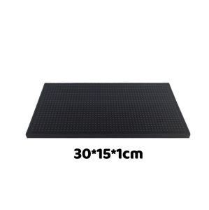 Bar Mat Anti-slip Rubber Mats Thickened Pvc Rubber Shock Absorbers Bar Counter Mat Black