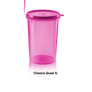 ภาชนะบรรจุอาหาร แก้วน้ำ Tupperware Cheerio Quad 1L
