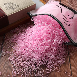 ED - FREE POUCH - IKAT RAMBUT KARET JEPANG ANAK MODEL KOREA / IKAT RAMBUT ELASTIS / IKAT RAMBUT ANAK KOREA