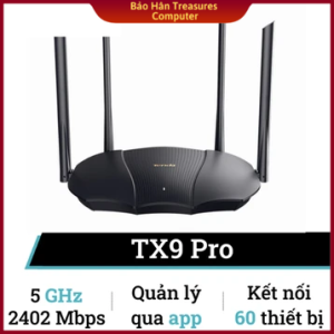 Router Wifi băng tần kép Tenda TX9 Pro Chuẩn Wifi 6 AX3000 - Hàng Chính Hãng