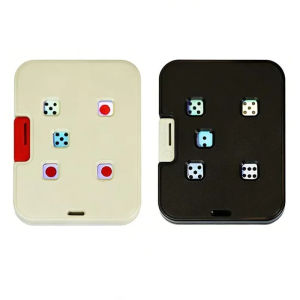 Mechanical Card Dice Fidget Spinner Wine Roulette Game Haptic Slider Decision Maker Stress Relief Toy for Adults Party Gifts