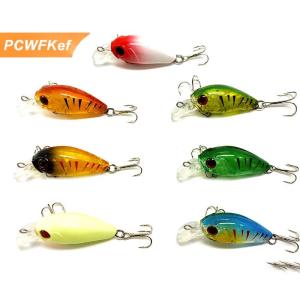 【PCWFKef】 New Cá Chép Cá chép Thiết bị mini lure lure lure lure Rock Fat Man 4g5cm Mini lure Minnow Lure
