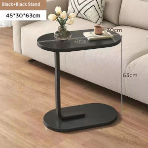 Metal Iron Side Desk Table Tea Computer Coffee Table Bedside Table Side Cabinet Removable Nordic Style Living Room Sofa