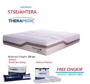 Kasur Springbed Hourglass Series THERAPEDIC THERAWRAP M - Matras Saja