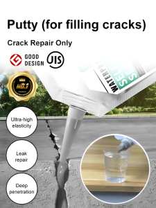 Waterproof Crack Sealant High-elasticity Repair Adhesive For Floor And Wall Cracks Roof And Exterior Wall Leak Sealing And Grouting