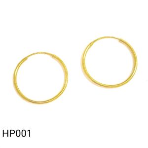 Emas 916 Subang / Anting-anting | Gold 916 Hoop Earring HP01
