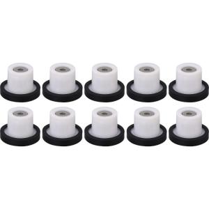 10 cái nhựa inlines mùa xuân van một chiều thay thế bên trong cắm van một chiều spool xử lý nước nonreturn van