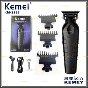 Kemei KM-2299เครื่องตัดผมผู้ชายเครื่องตัดผมปัตตาเลี่ยนมืออาชีพปัตตาเลี่ยนเครื่องตัดผม กันขอบ แต่งลาย สำหรับช่างมืออาชีพ/sk