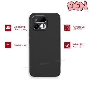 Ốp lưng cho Realme 16T 5G mềm dẻochống bám vân tay bám bẩn bảo vệ camera TPU