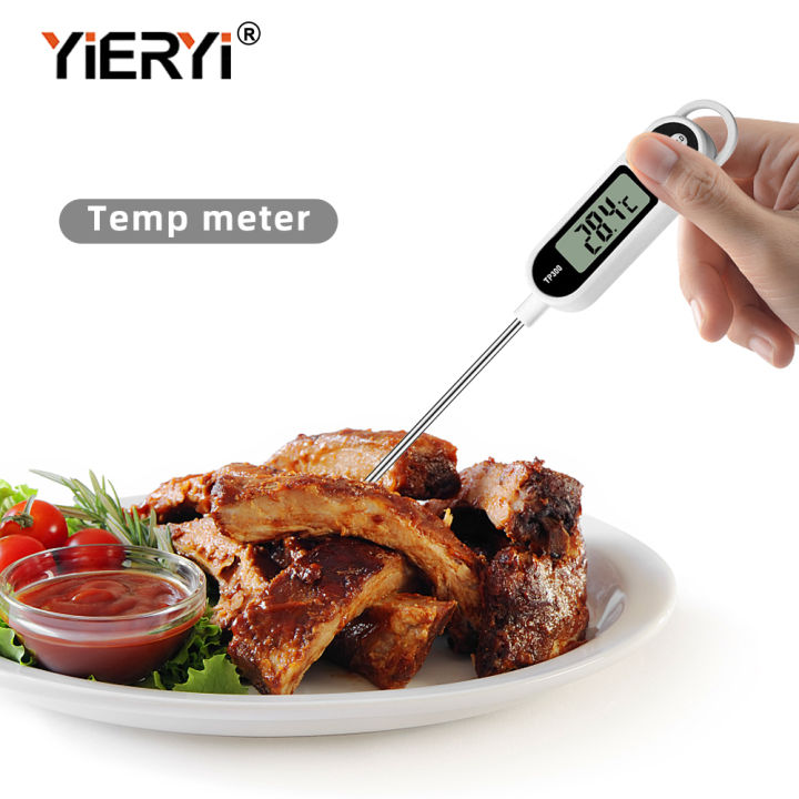 Yieryi Digital Food Thermo meter Meat Cooking Kitchen Thermo meter BBQ