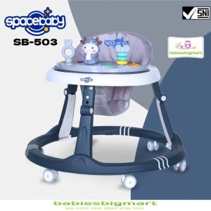 Baby Walker Spacebaby SB 503 Ada Musik Melody Bisa Lipat Alat Bantu Jalan Babywalker