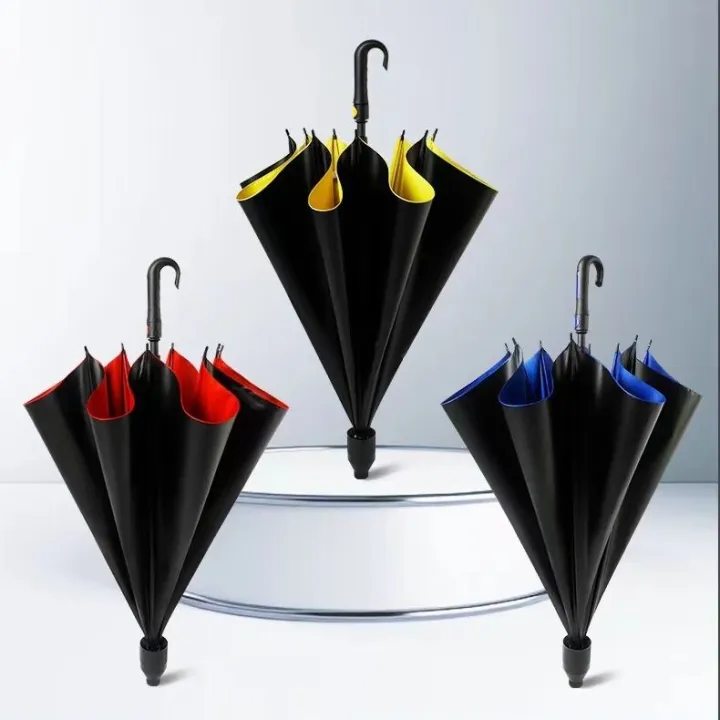 TORAS%20Bent%20handle%20umbrella%20with%20waterproof%20umbrella%20cover,%20commercial%20long%20handle%20golf%20umbrella,%20enlarged%20and%20thickened%20black%20rubber,%20sun%20and%20rain%20resistant%20dual-use%20umbrella%20-%20Image%203