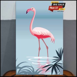 Hiasan Dekorasi Dinding Pajangan Wall Dekor Flamingo
