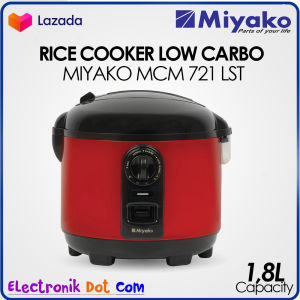 RICE COOKER LOW SUGAR LOW CARBO MIYAKO MCM 721 LST - 18 Liter