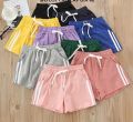 QUẦN ĐÙI, QUẦN SHORT 2 sọc NỮ COTTON  MẶT NHÀ. 
