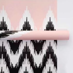 (20 LEMBAR) Flower Wrapping Paper Lurik Cellophane Kertas Buket Bunga Motif Buket Florist KB6176