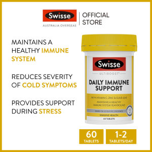 Swisse Ultiboost Daily Immune Support 60 Tablets (EXP:01 2028)