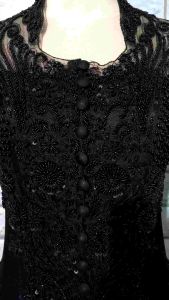 set kebaya pesta kebaya hitam MURAH + longtorso dan rok prisket