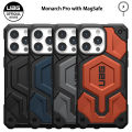 เคส UAG Monarch Pro ของแท้พร้อมเคส Magsafe สำหรับ iPhone 15 Pro Max/ iPhone 14 Pro Max/ iPhone 13 Pro Max เคสโทรศัพท์ฝาครอบป้องกันกันตกที่ทนทานระดับพรีเมียม. 