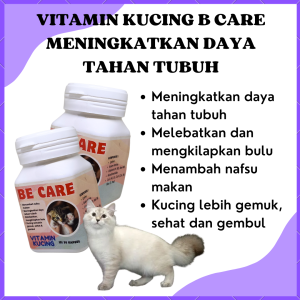 VITAMIN BE CARE PENGGEMUK KUCING ANJING SEHAT MENINGKATKAN IMUNITAS DAN NAFSU MAKAN