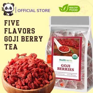 [BUY 1 FREE 1] READY Organic Five Flavors Goji Berry Tea | Herbal Detox Drink | Boost Immunity Eye Health & Anti-Aging