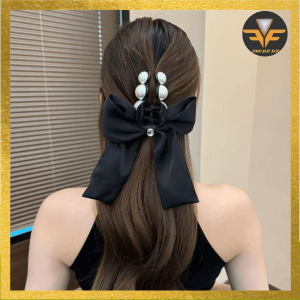 HAIR CLAW / JEPITAN MUTIARA / JEPIT RAMBUT JEDAI KOREA PITA SALON CEPOL LUCU CANTIK AKSESORIS