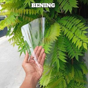 VISOR WINDSHIELD AEROX OLD AEROX NEW HITAM RYBEN BENING MODEL OVAL JENONG FULL AKRILIK HS55