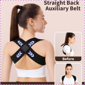Shapewear Easy not Easy to Accumulate Sweat Straight Back Auxiliary Belt Healthy Shaping Stretch
