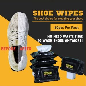 80 SHEETS OrIginal Wipes For Sneakers  Shoes Cleaning Care Product Premium White Shoe Clean Quick Wipe Original Wipes For Sneakers Shoes Cleaning Care Product Premium White Shoe Clean Quick Wipe